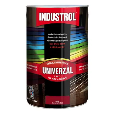 Industrol uni 8440 červenohnědý 4l