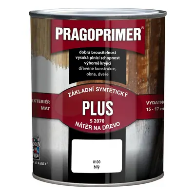 Pragoprimer Plus 0100 bílá 0,6l