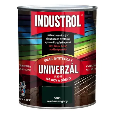 Industrol uni 5700 zelená na vagóny 0,75l