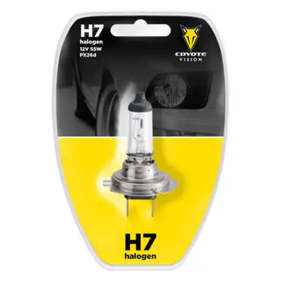 Žárovka 12V H7 55W Coyote Vision blistr