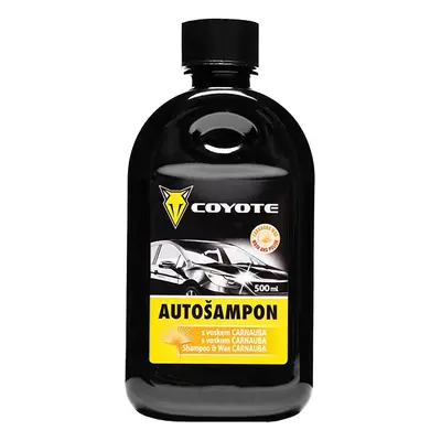 Coyote autošampon s voskem 500 ml