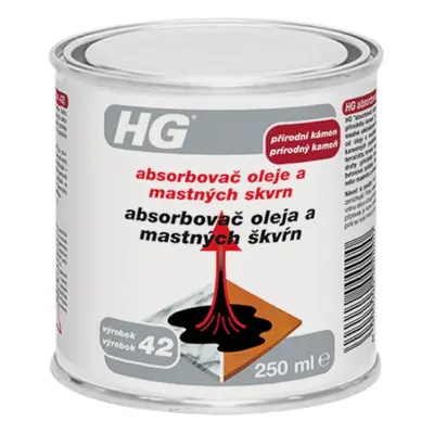 HG absorbovač olejových a mastných skvrn 250ml