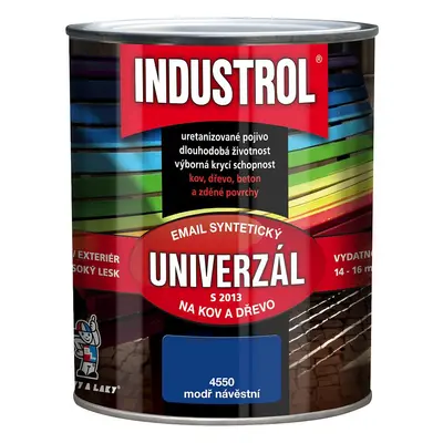 Industrol uni 4550 modř návěstní 0,75l