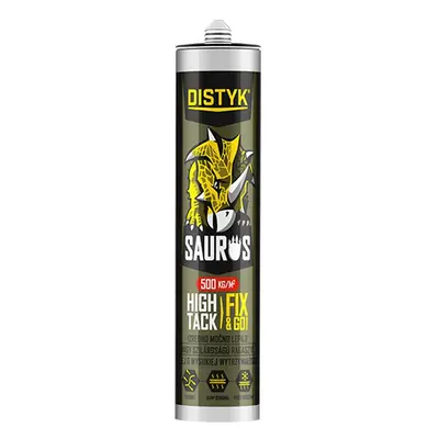 Lepidlo univerzální Den Braven Distyk SAURUS High tack 290ml bílý