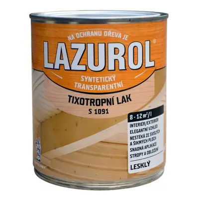 Lazurol S1091 tixotropní lak lesk 0,75l