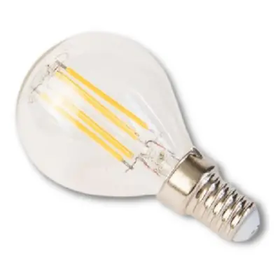 LED žárovka miniglobe filament retro 4.2W E14 2700K 470LM