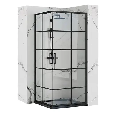 Sprchový kout Concept black 90x90x190