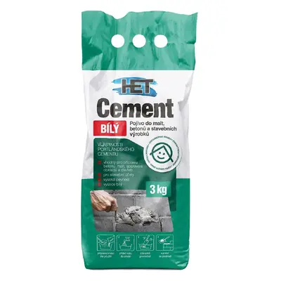 Cement bílý 3kg