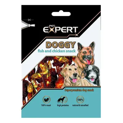 Sušená ryba obal. kuřecím masem pro psa 80g, PET EXPERT