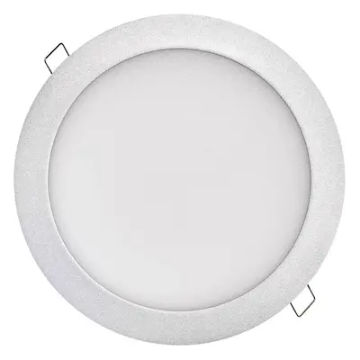 LED podhledové svítidlo PROFI stříbrné, 22,5 cm, 18 W, neutrální bílá