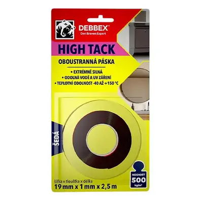 OBOUSTRANNÁ PÁSKA HIGH TACK 19MM X 2.5M