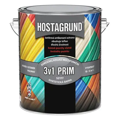 Hostagrund prim3v1 0280 tmavě hnědá 2,5 l