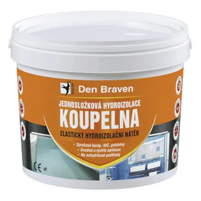 Den Braven Jednosložková hydroizolace koupelna 2,5 kg