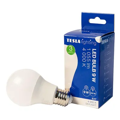 LED žárovka Bulb 9W E27 4000K