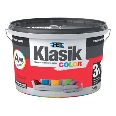 Het Klasik Color 0847 červený brusinkový 7+1kg