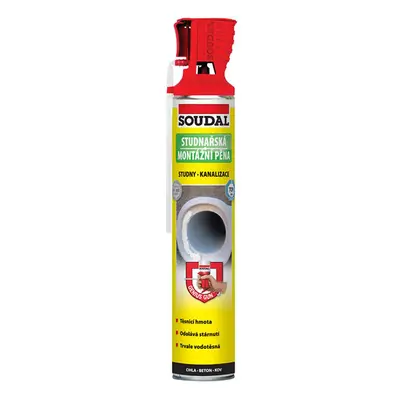 Soudal Studnařská montážní pěna Genius Gun 750 ml