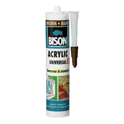 BISON ACRYLIC UNIVERSAL HNĚDÝ 300 ml