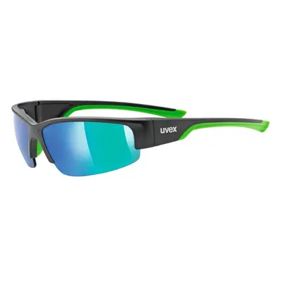 uvex sportstyle 215 Matte Black / Green S3 - M (69)