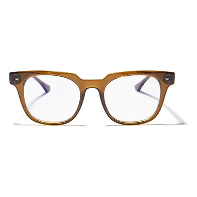 OiO by eyerim Hydra Crystal Brown blue-light [non-prescription] - ONE SIZE (50)