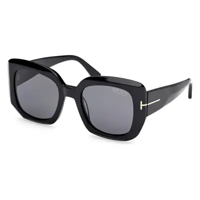 Tom Ford Carla-02 FT1220 01D Polarized - ONE SIZE (52)