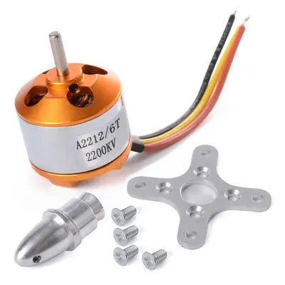 Outrunnerový motor A2212/6T - Bezkartáčový, 2200 kV