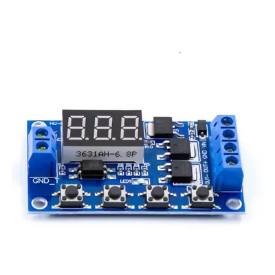 Časovač - Programovatelný časový spínač s tranzistory MOSFET
