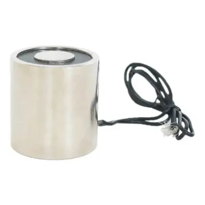 Přídržný elektromagnet s permanentním magnetem - 12V, 10kg/100N - 25 x 29 mm