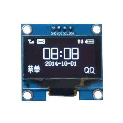 IIC I2C OLED displej 1,3" - Bílý, 128 x 64