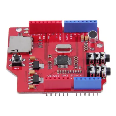 Audio shield VS1053B MP3 s TF čtečkou pro arduino