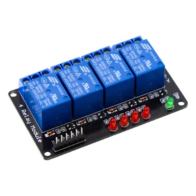 Relé modul 4-kanálový 5V pro Arduino