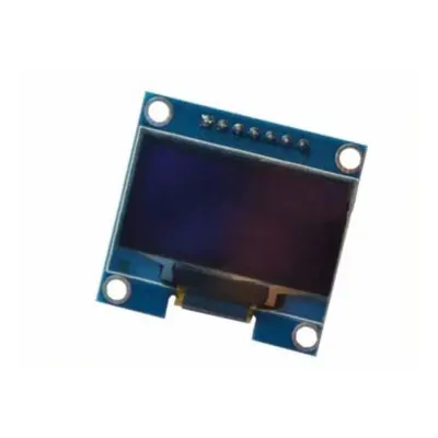 OLED displej 0,96" SPI - Modrý, 7pin