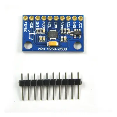 3-osý Gyroskop + Akcelerometr + Magnetometr MPU-9250 SPI/IIC