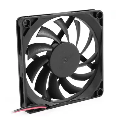 Ventilátor pro CPU počítače - 80 mm, 2 piny