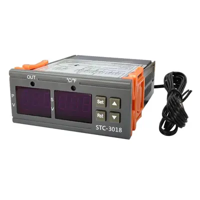 Digitální termostat STC-3018 AC230V -55 ~ +120°C