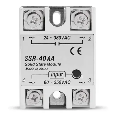 Relé SSR Solid State SSR-40AA 380V