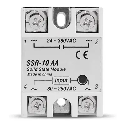 Relé SSR Solid State SSR-10AA 380V