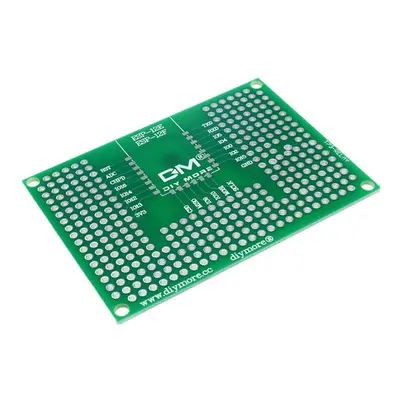 Plošný spoj pro ESP8266 ESP-12E ESP-12F ESP32 ESP-32S - 50 x 70 mm