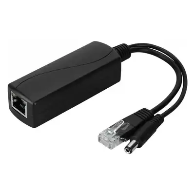 PoE aktivní splitter 12VDC 1A 10/100Mbps