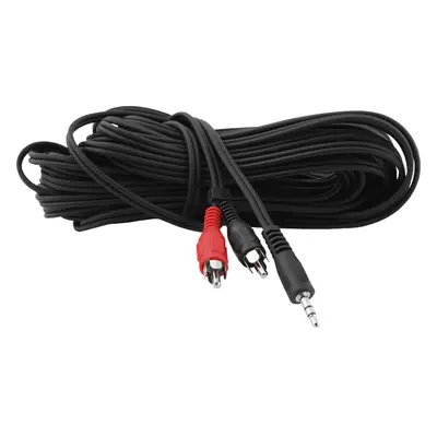 RCA Kabel na jedné straně a jack 3,5 mm na druhé - 5 metrů