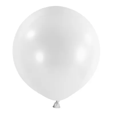 Balonek Standard Frosty White 60 cm, D01 - bílý, 4 ks