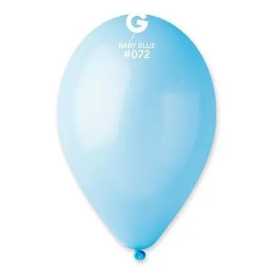 Balonky 26 cm - Světle modré baby blue 100 ks