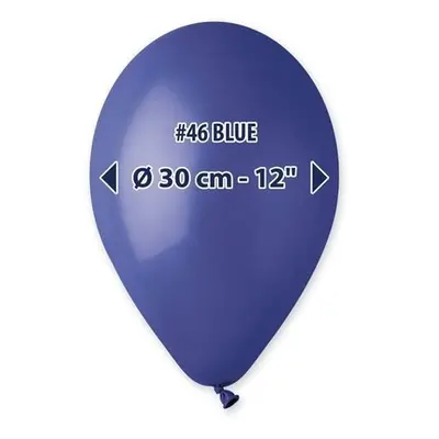 Balonky 30 cm - tmavě modrá 100 ks