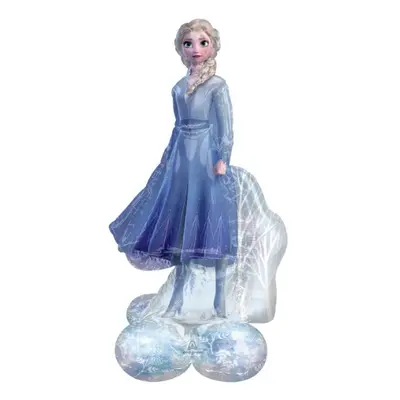 AirLoonz - stojící obří balónek Frozen 2 - Elsa - 137 cm