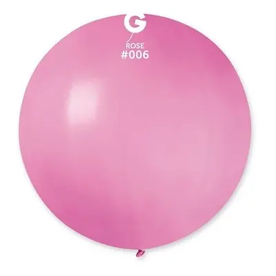 Balon jumbo růžový 100 cm