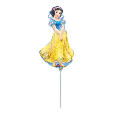 Balónky na tyčku - Disney - Sněhurka 23 cm - 5 ks