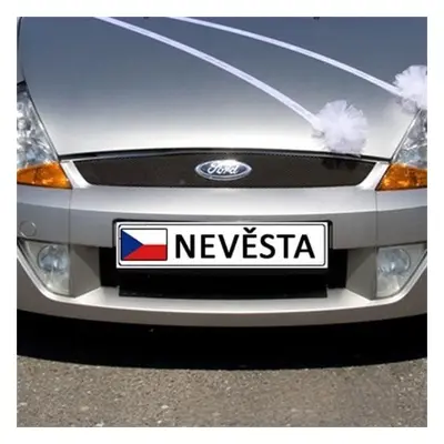 Svatební SPZ - Nevěsta