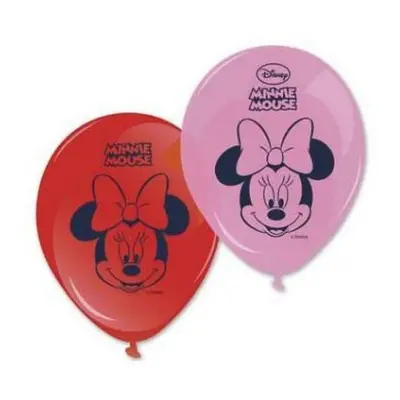 Latexové balonky Minnie Mouse 28 cm - 8 ks