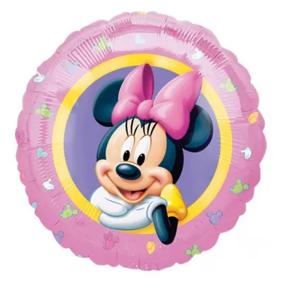 Foliový balonek - pastel Minnie Mouse 43 cm