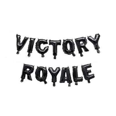 Nafukovací nápis Victory Royale Fortnite Original - 19 x 400 cm