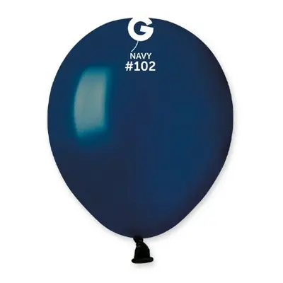 Balonky 13 cm - navy modré - 100 ks